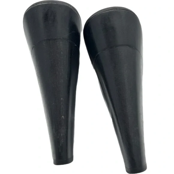 YSL Yves Saint Laurent Black Leather Open Toe Platform Mules – Size 39/EU - Picture 5 of 8